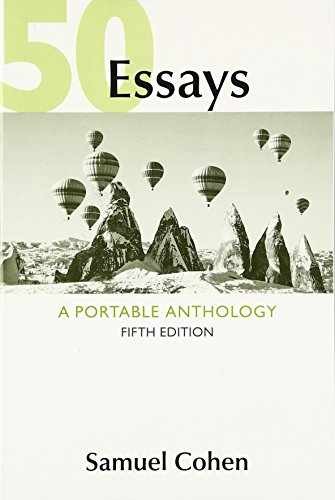 50 Essays: A Portable Anthology – Paperback, by Cohen Samuel – Very Good j