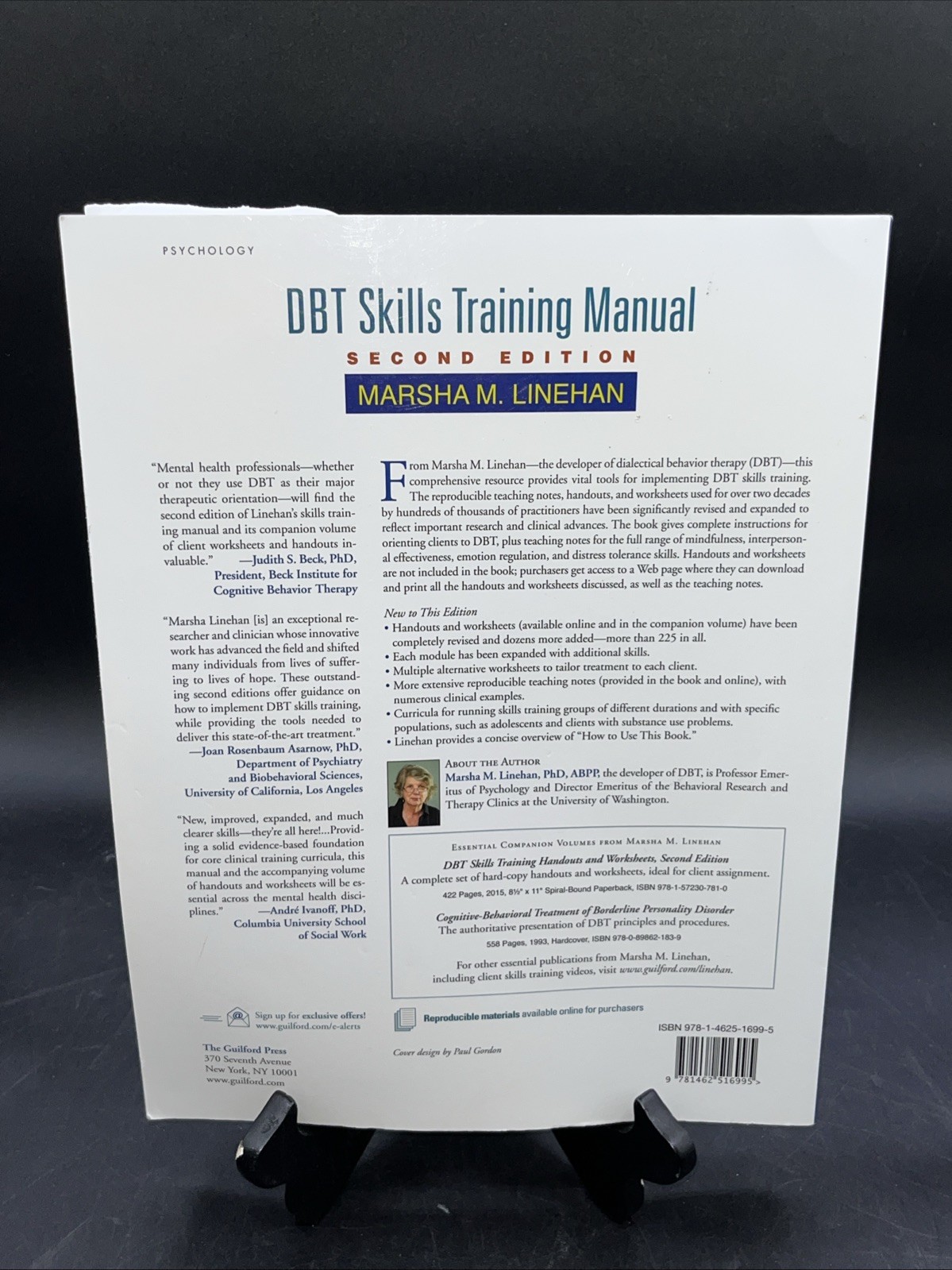 DBT Skills Training Manual Paperback by Marsha M. Linehan 2nd Edition