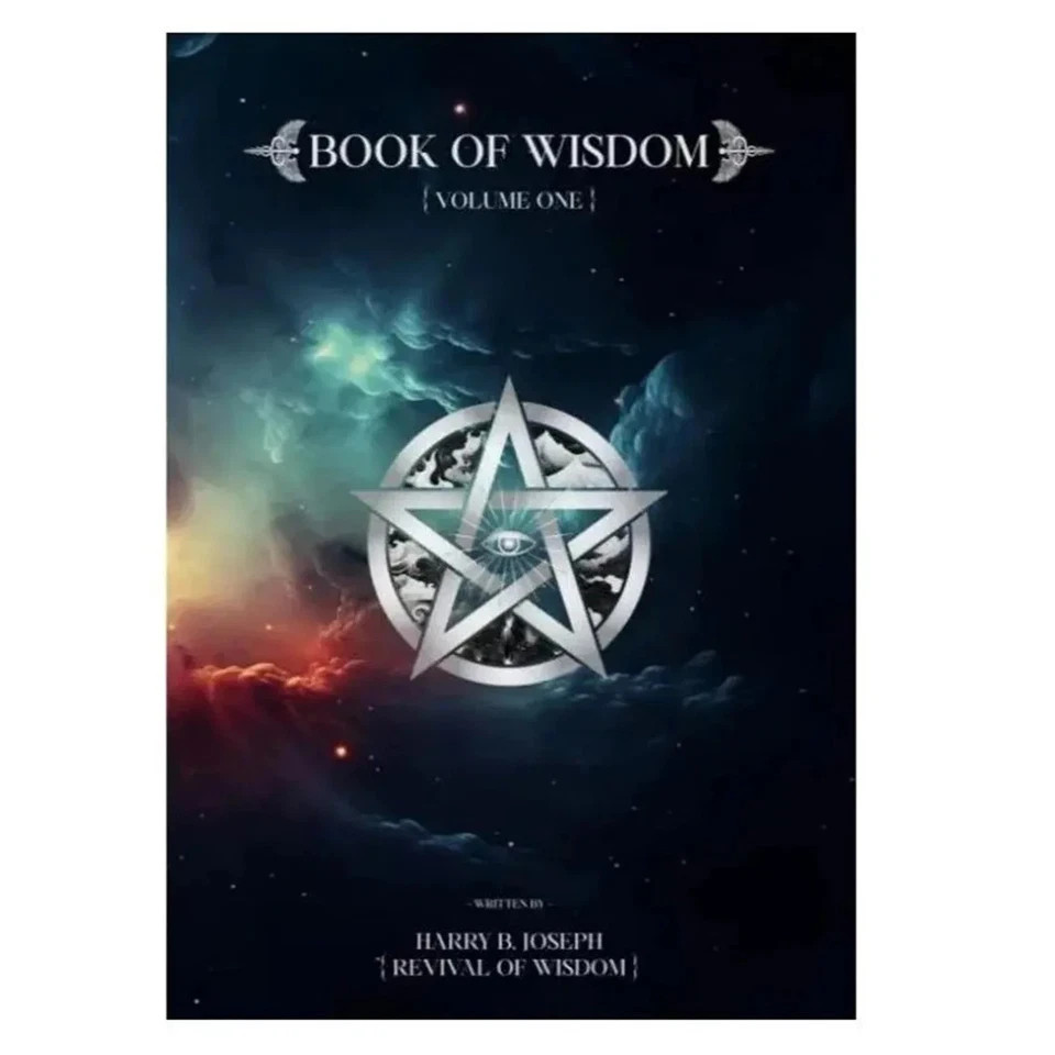 Harry B Joseph Book of Wisdom Volumes 1 & 2 Spiritual Paperback Set USA