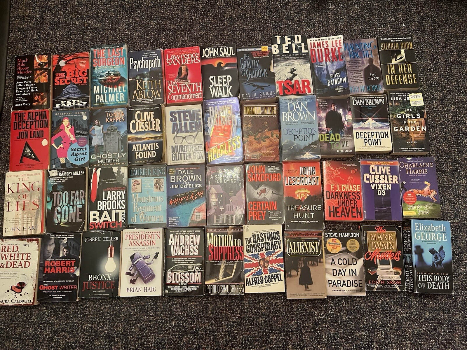 Mystery, Conspiracy, Action 44 Book Bundle