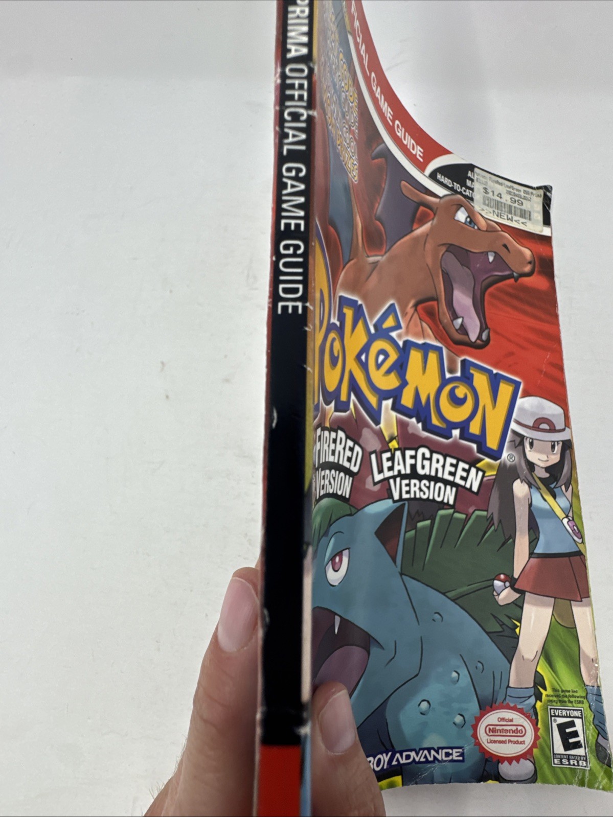 POKEMON LEAF GREEN AND FIRE RED PRIMA STRATEGY GUIDE BOOK *USED* RARE