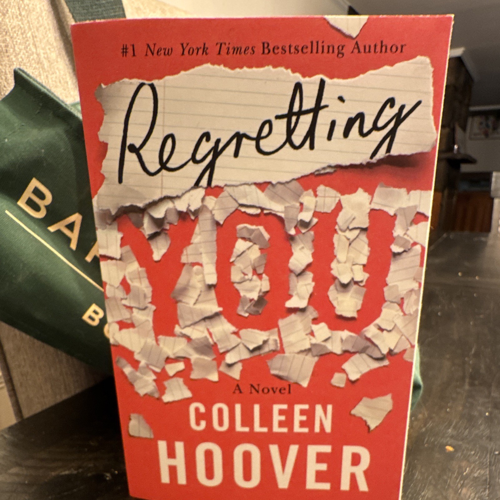 Colleen Hoover Regretting You: A Novel Paperback Montlake Family Life Fiction