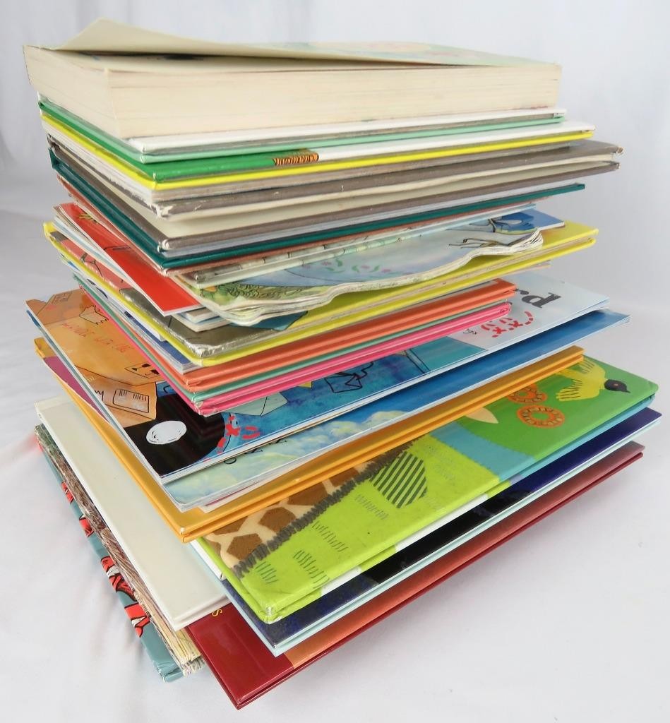 Mix Lot of 40 Story Time Books for Kids Toddlers Daycare Child School SET-1