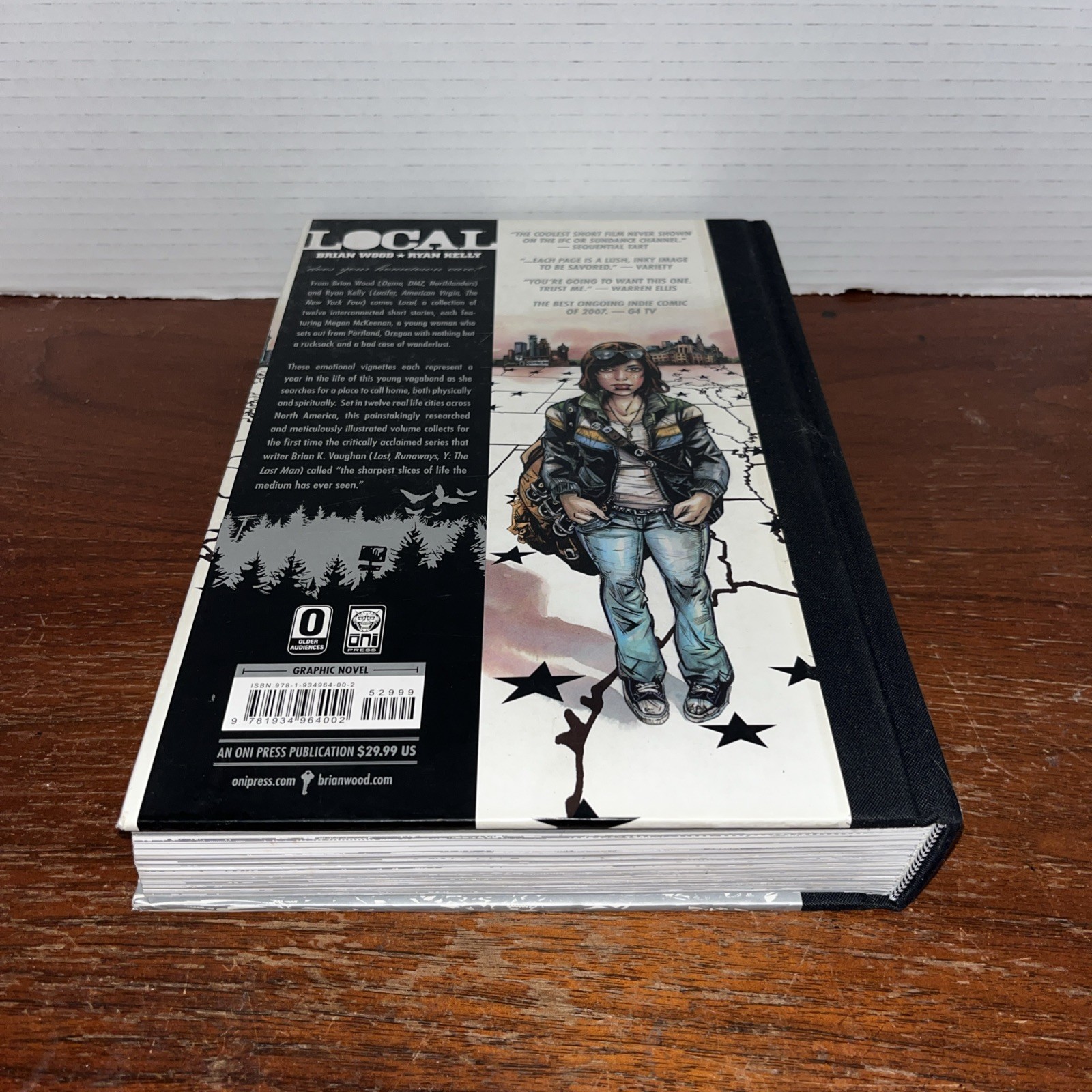 Local – Graphic Novel – Hardcover – Brian Wood Ryan Kelly 2013 – 1st Edition