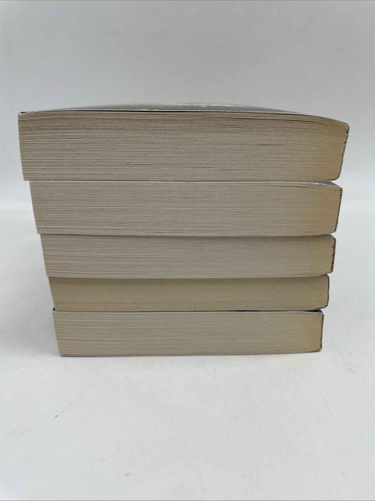 Percy Jackson & the Olympians by Rick Riordan Paperback 5 Book Set w/ Slip Cover