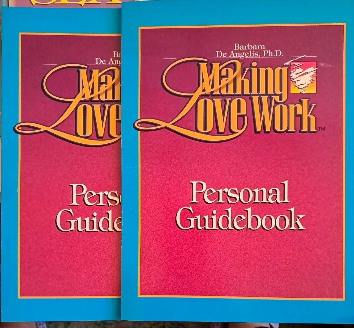 Making Love Work Relationship Program Set 2 VHS Sealed 5 Cassettes & 2 Books