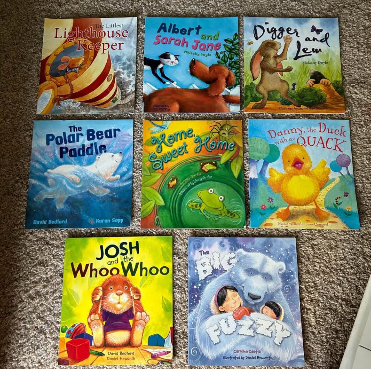 Lot of 8 Children’s Storytime Series Picture Books Paperback Ages 3-8