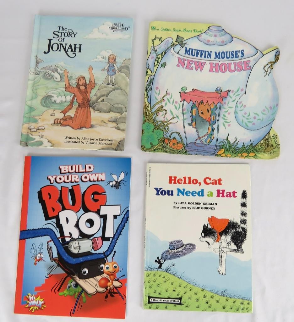 Mix Lot of 40 Story Time Books for Kids Toddlers Daycare Child School SET-1
