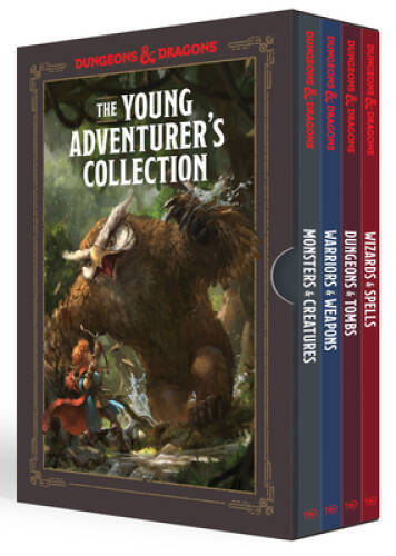 The Young Adventurers Collection Dungeons Dragons 4-Book Boxed S – VERY GOOD