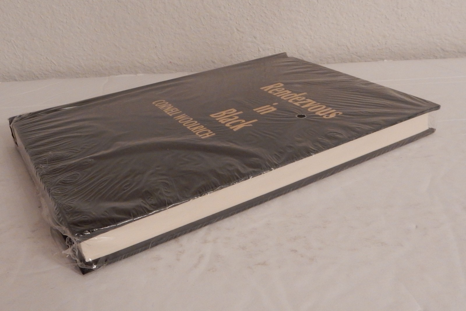 NEW/SEALED: Cornell Woolrich; RENDEZVOUS IN BLACK; 1975 Amereon Ltd; Black HC