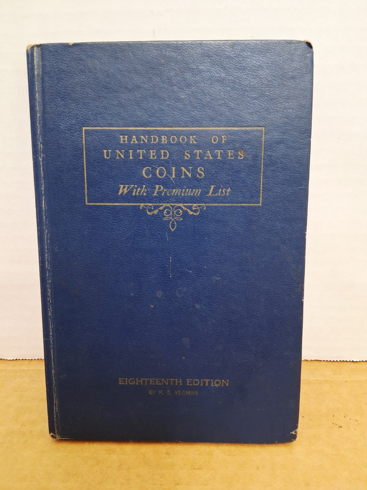 Blue Book – Handbook of United States Coins – 18th Edition *1961 w/Premium Lists