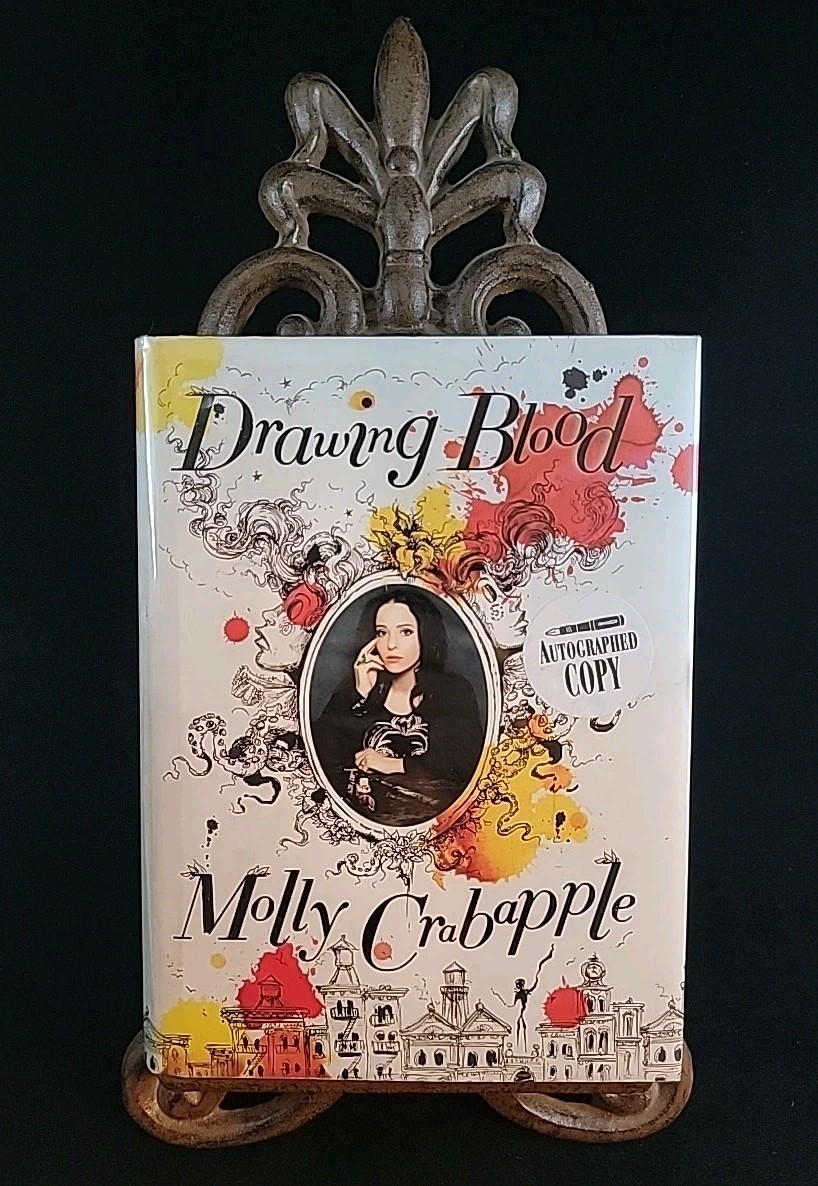 SIGNED Drawing Blood By Molly Crabapple HC/DJ 1st Ed