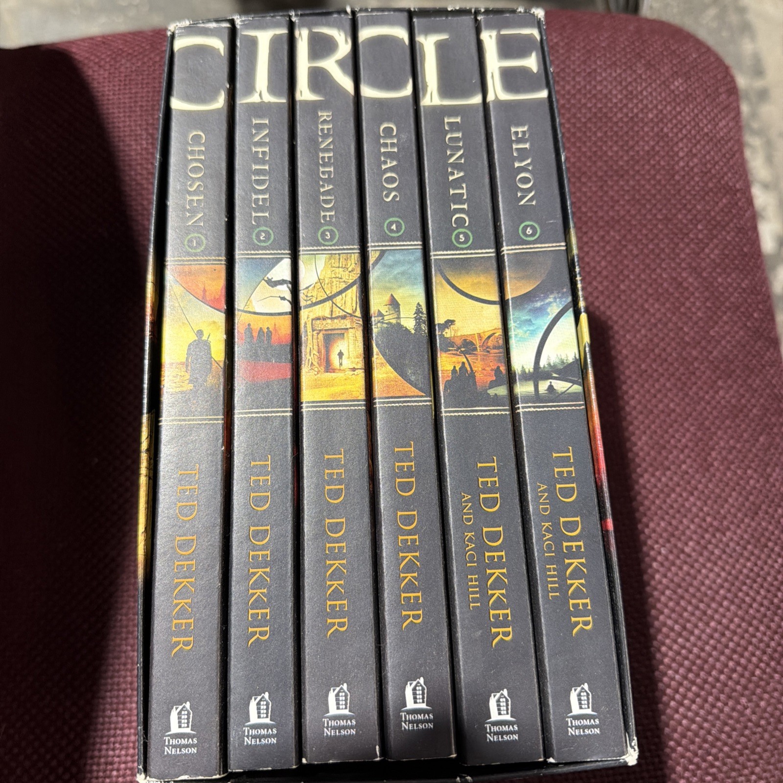 The Lost Books Series by Dekker, Ted Complete Box Set 1-6 Paperback Juvenile Fic