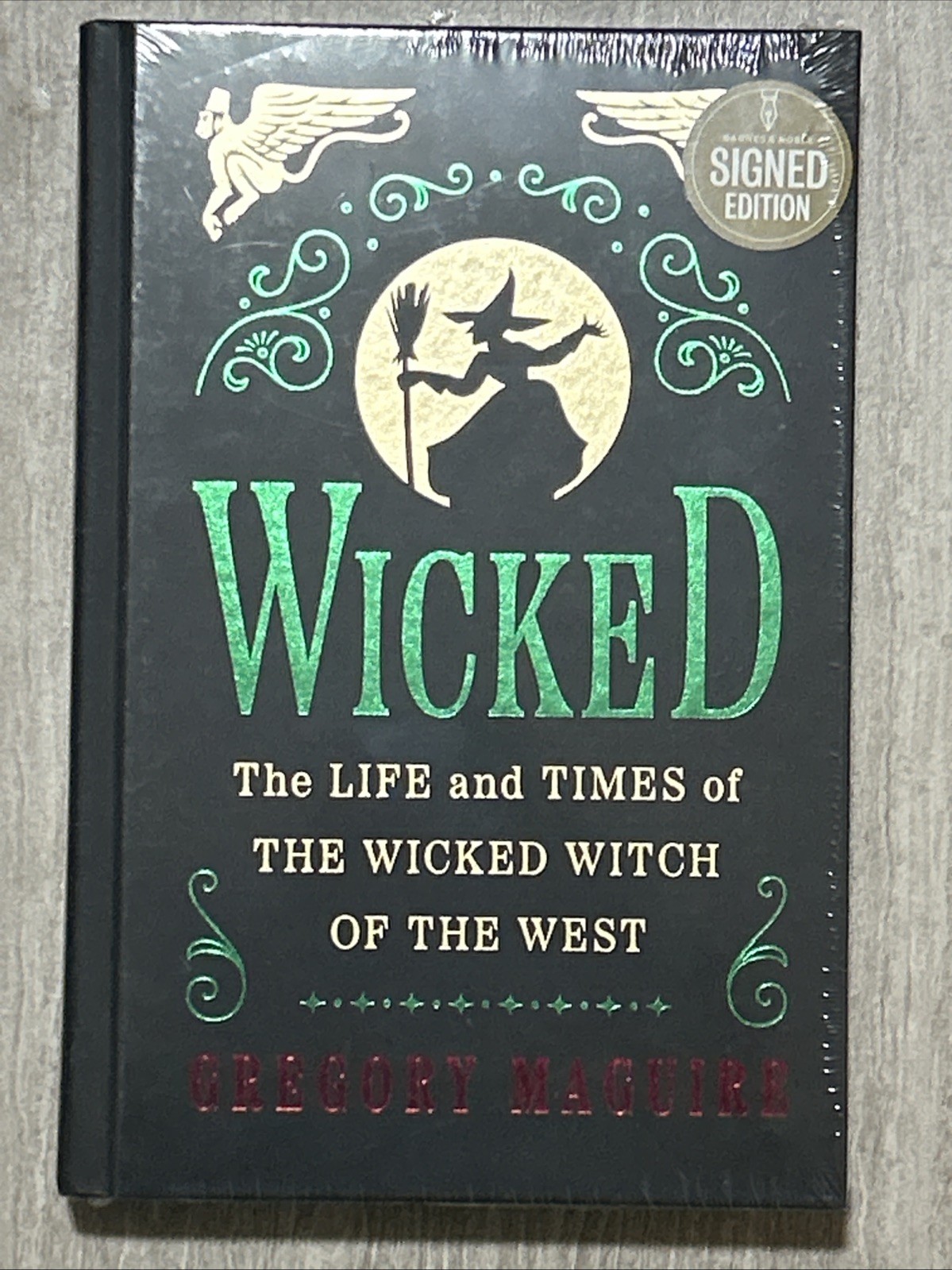 Wicked Gregory Maguire Signed Collectors Edition Hardcover Book NEW SEALED