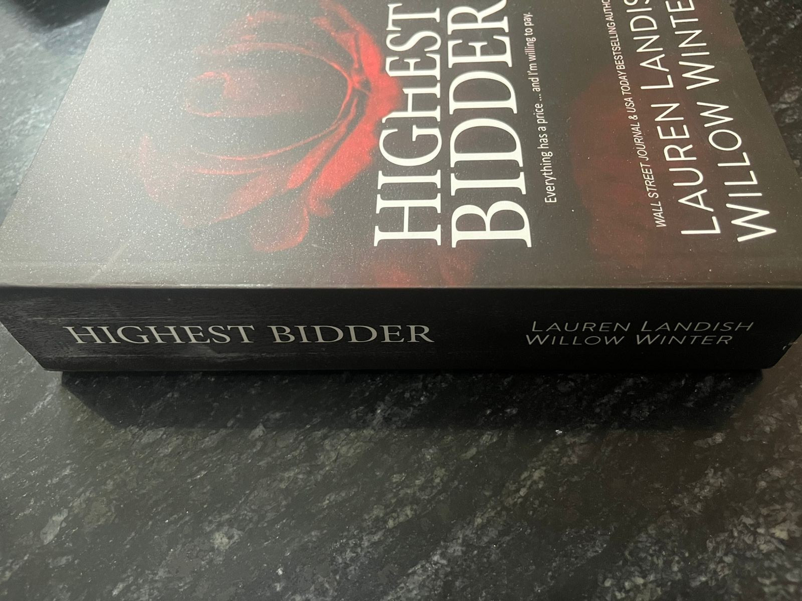 Highest Bidder Paperback Lauren Landish and Willow Winters English Paperback