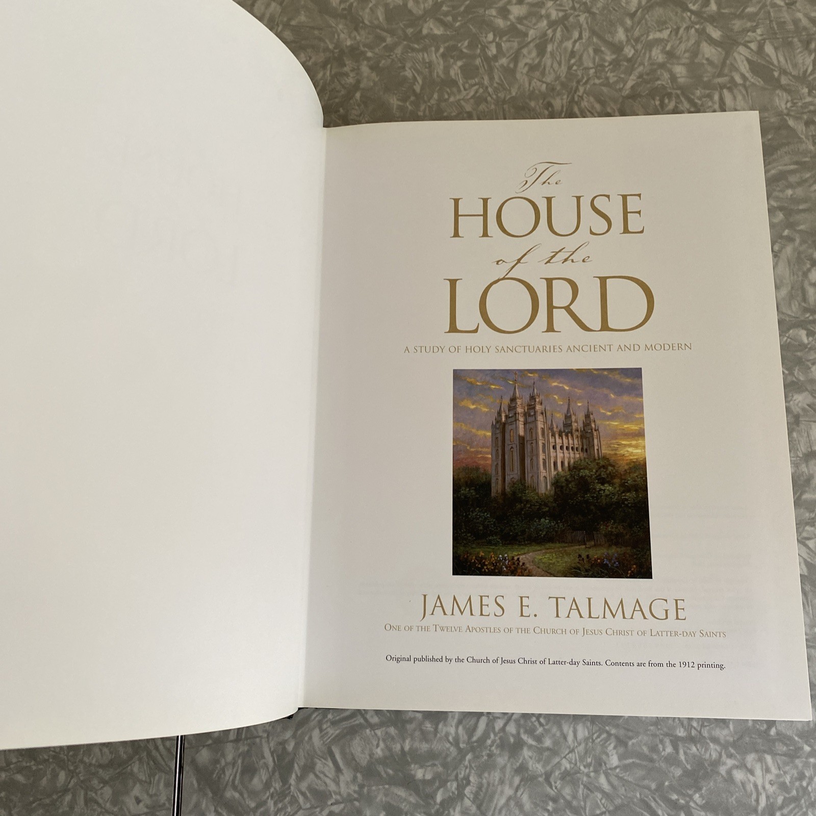 House of the Lord James E Talmage LDS Collectors Edition 2006 Mormon First Print