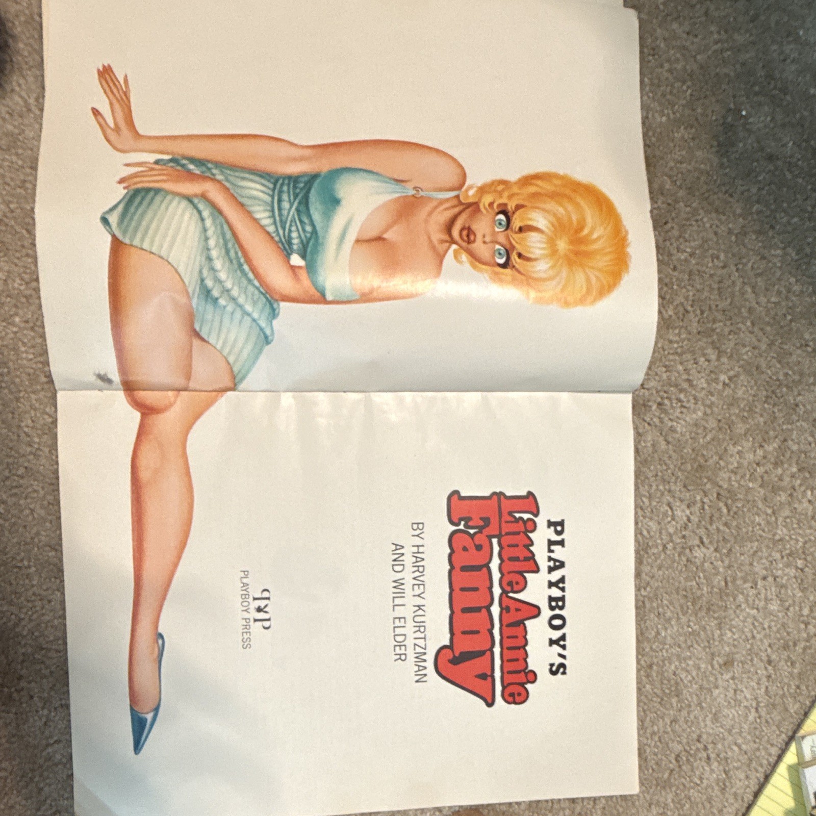 Playboy’s Little Annie Fanny Paperback 1959 First Edition Kurtzman Elder