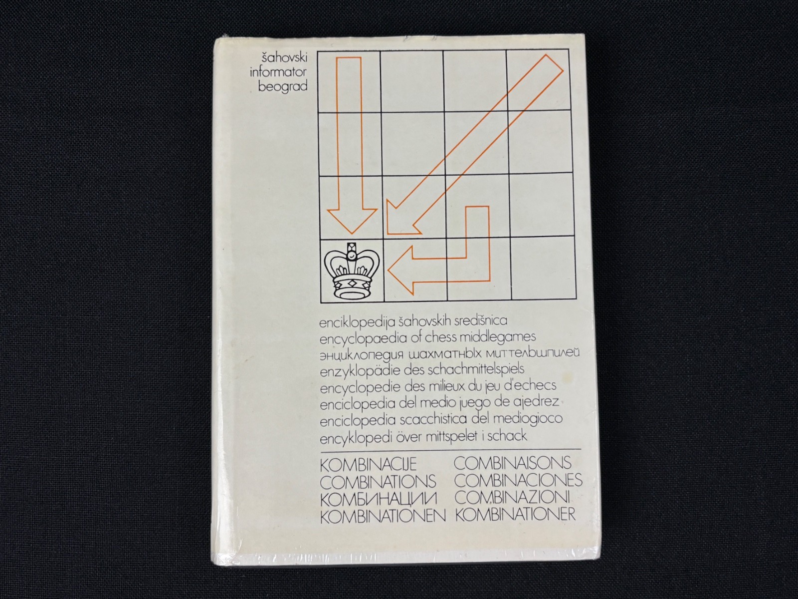 Encyclopedia Of Chess Middlegames Combinations 1980 Sahovski Informant Hardcover