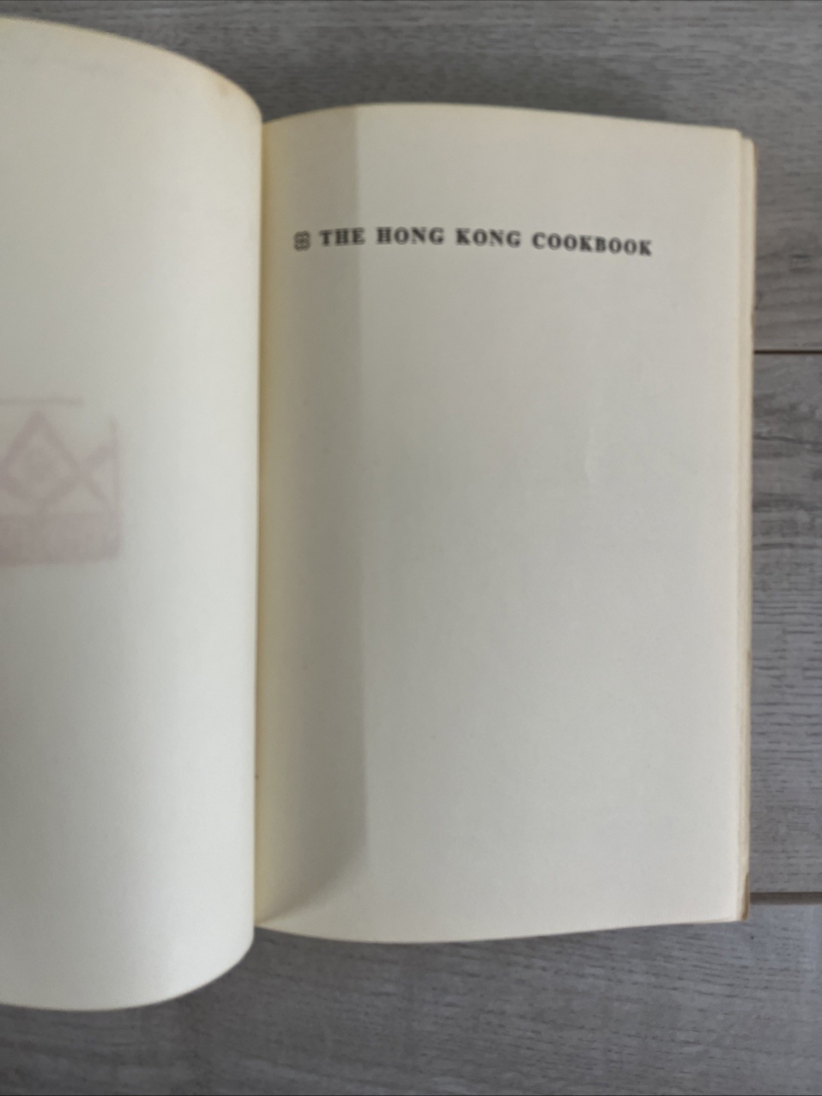 The Hong Kong Cookbook Arthur’ Lem & Dan Morris 1970 HC, Vintage Cookbook