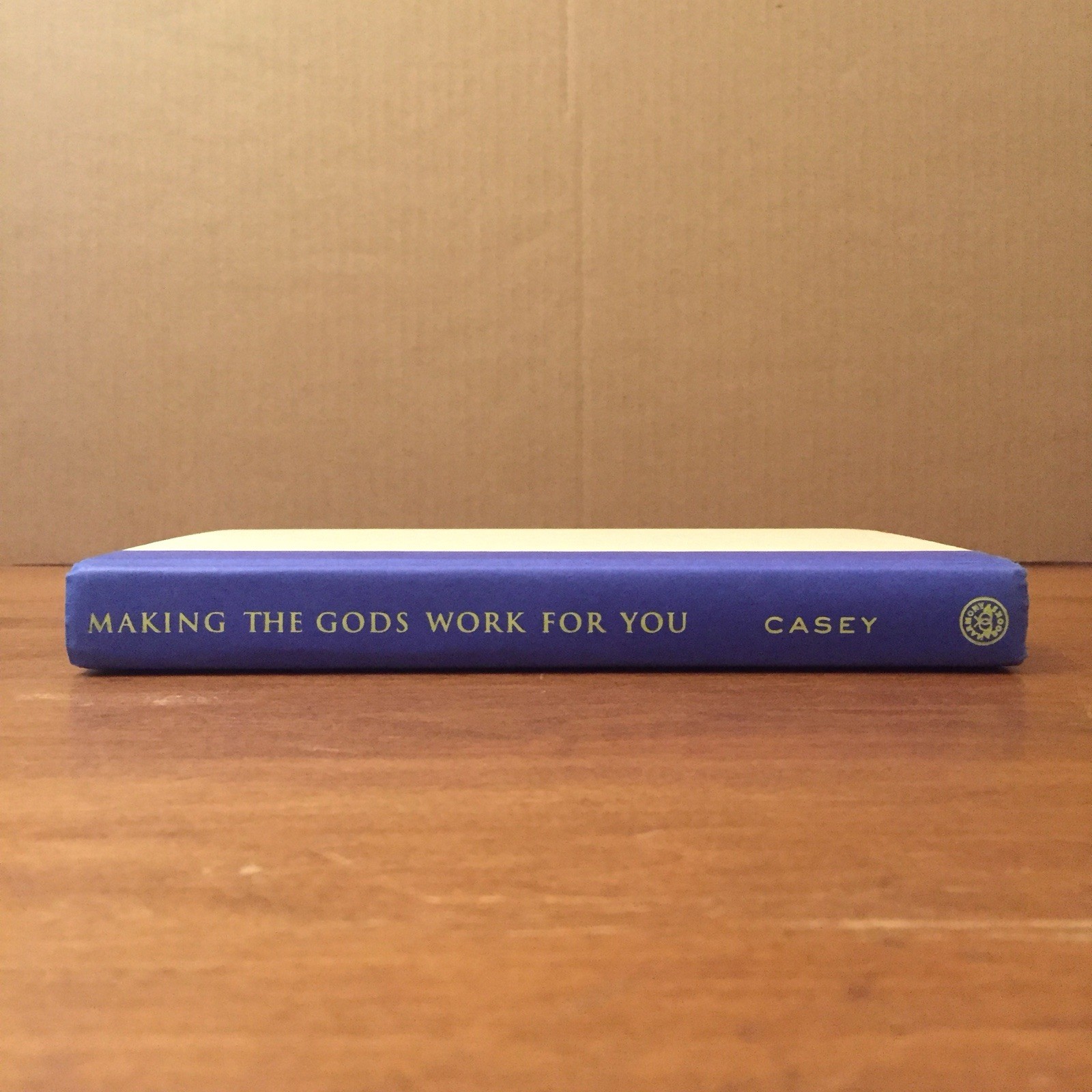 Making the Gods Work for You by Caroline Casey 1998 Harmony 1st Ed HBDJ Good