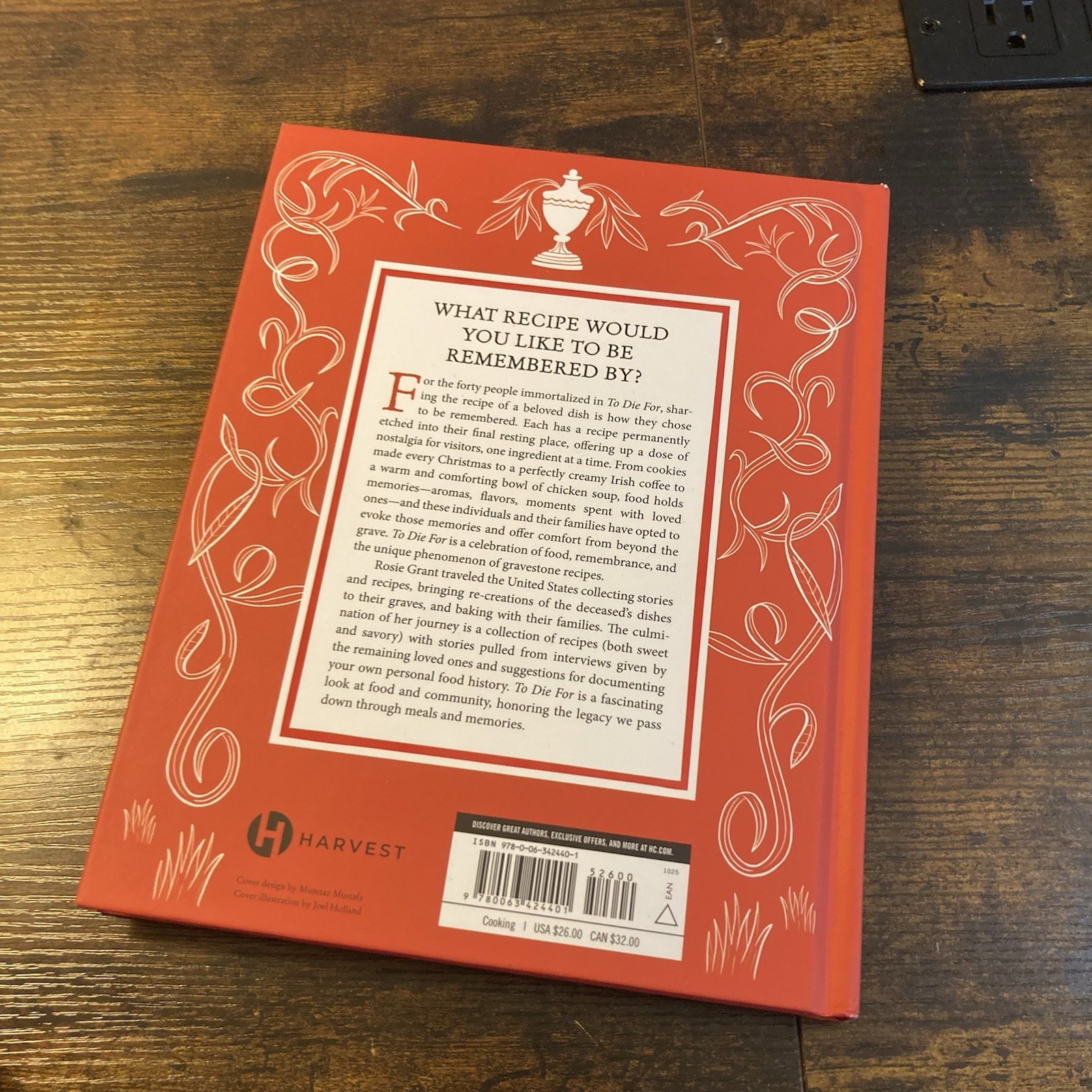 To Die For Gravestone Recipes New Hardcover Cookbook