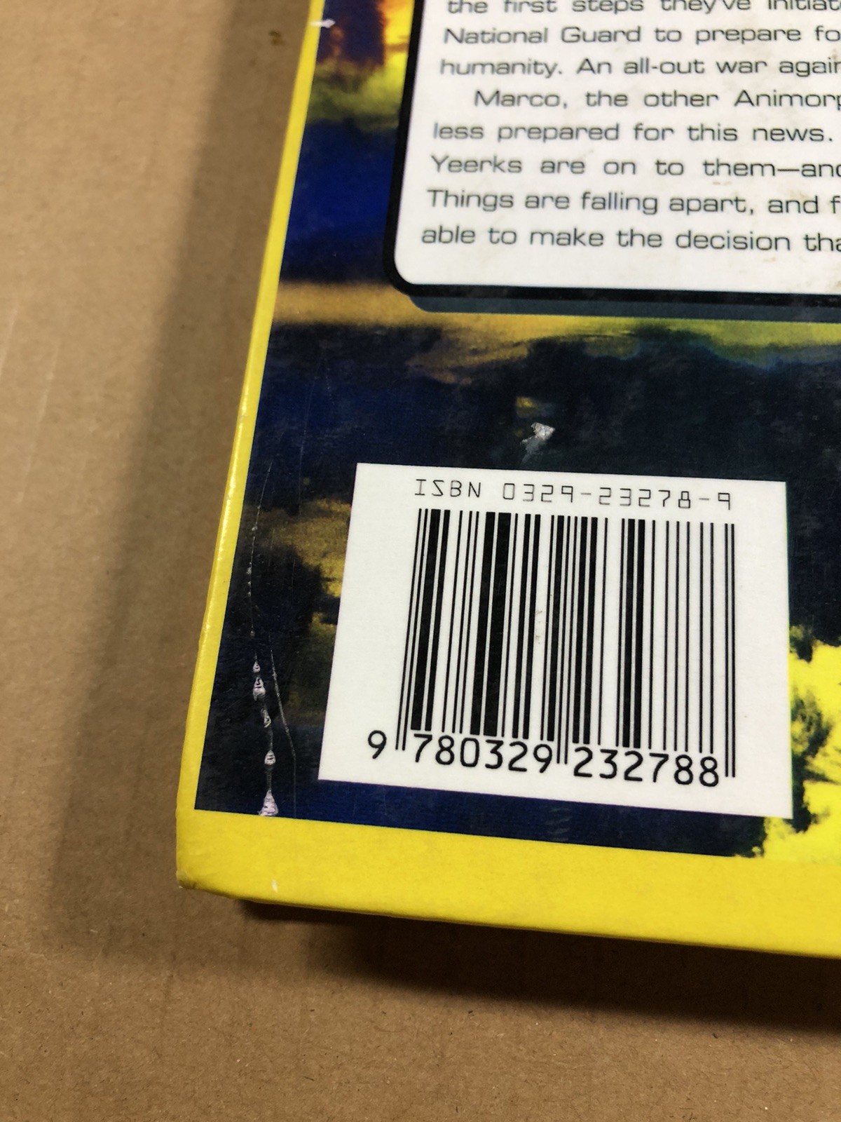 Animorphs The Absolute by K. A. Applegate Hardcover 51 – 1st Print