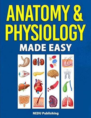 Anatomy Physiology Made Easy: An Illustrated Study Guide for Stude – VERY GOOD