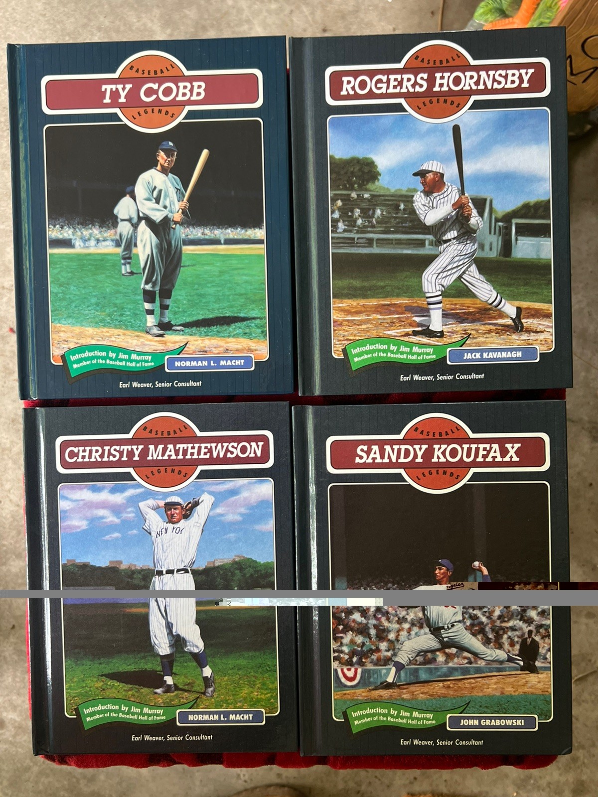 Baseball Legends Chelsea House Publishers Earl Weaver MLB Hall of Fame 16 Books