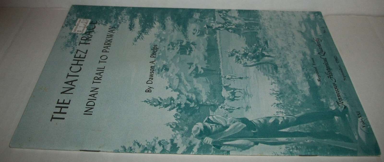 Natchez Trace Mississippi to Nashville TN stapled booklet 20pgs 9-1962 #3 v21 EX