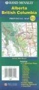 BRITISH COLUMBIA AND ALBERTA, CANADA By Rand Mcnally *Excellent Condition*