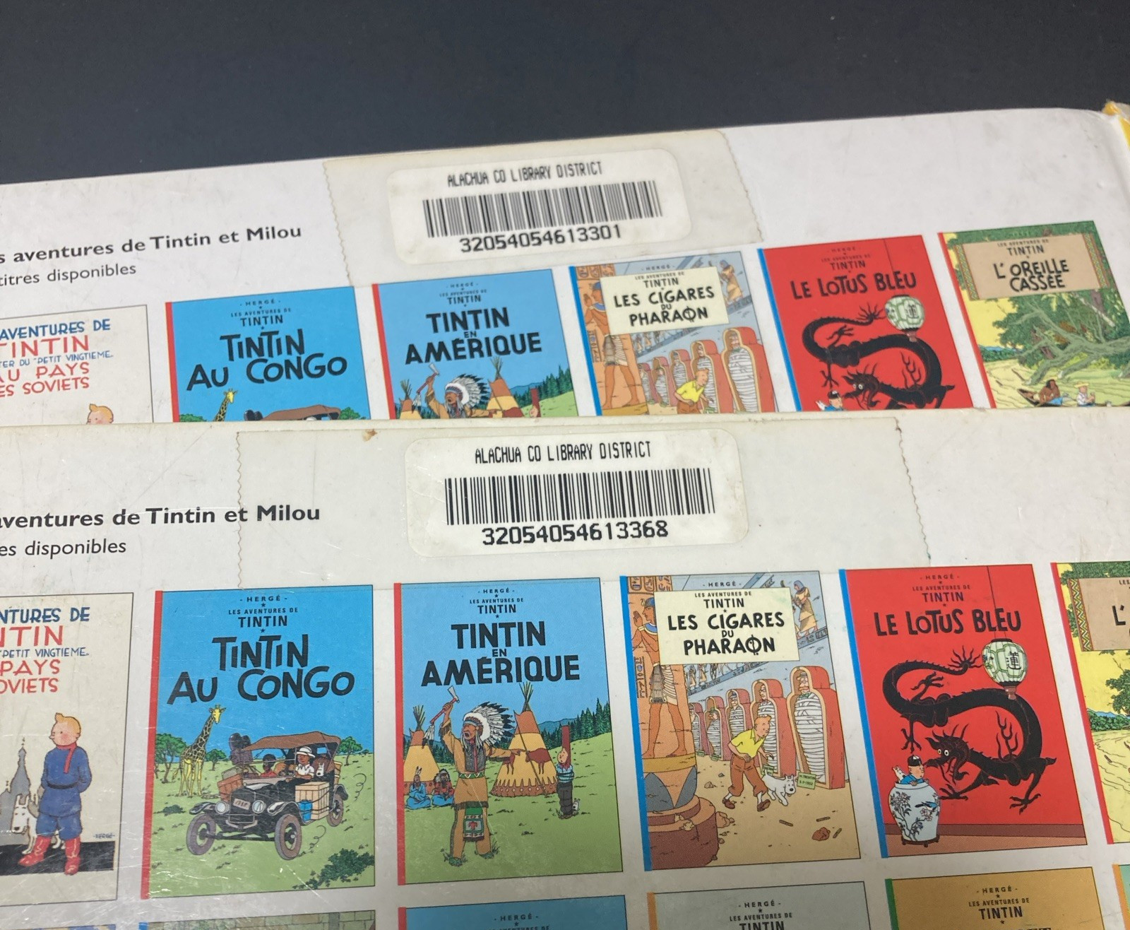 Lot Of 20 Vintage HERGE Les Aventures De TINTIN + ASTERIX OBELIX | French