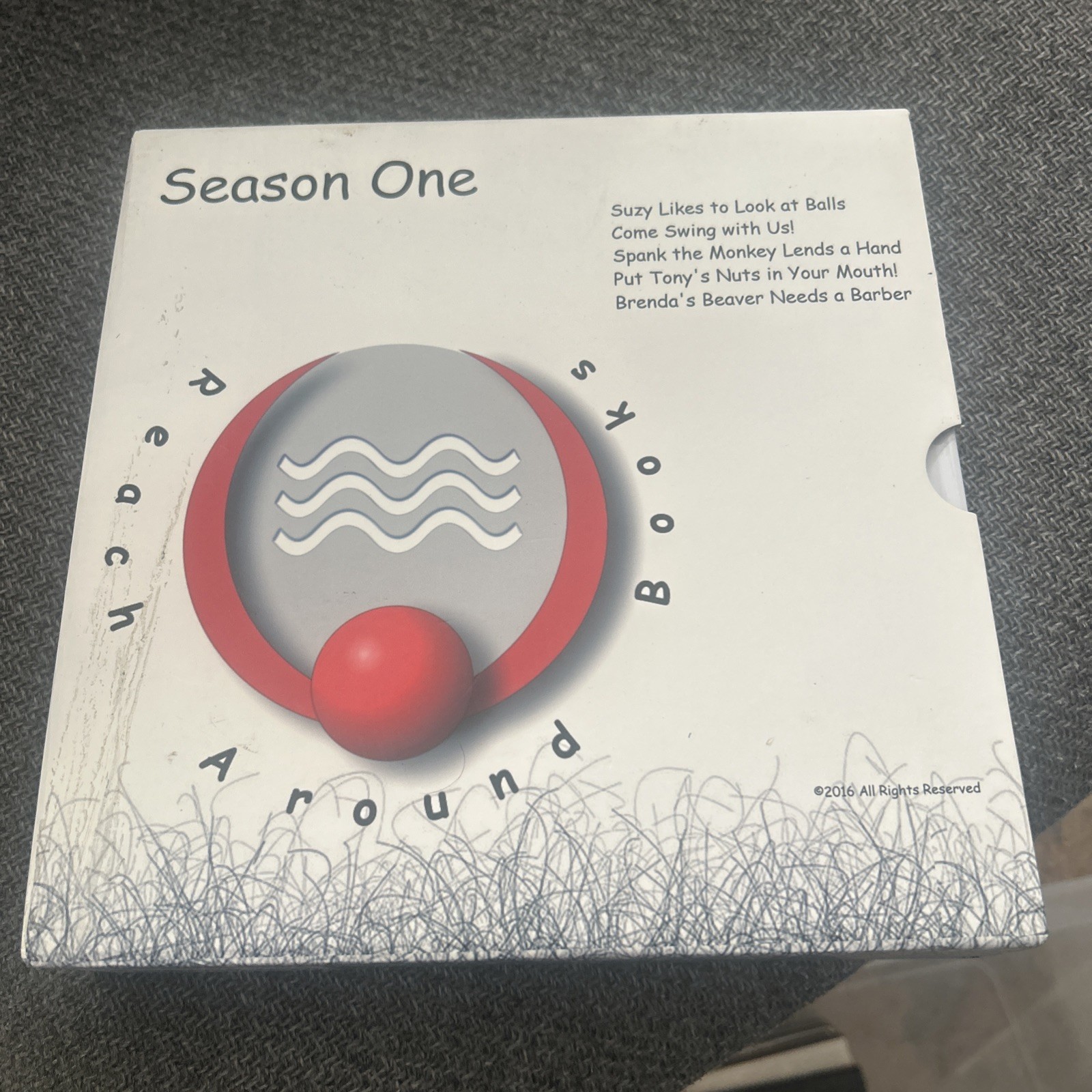 Reach Around Books Season One–All 5 Books–Brand New with Sleeve Container