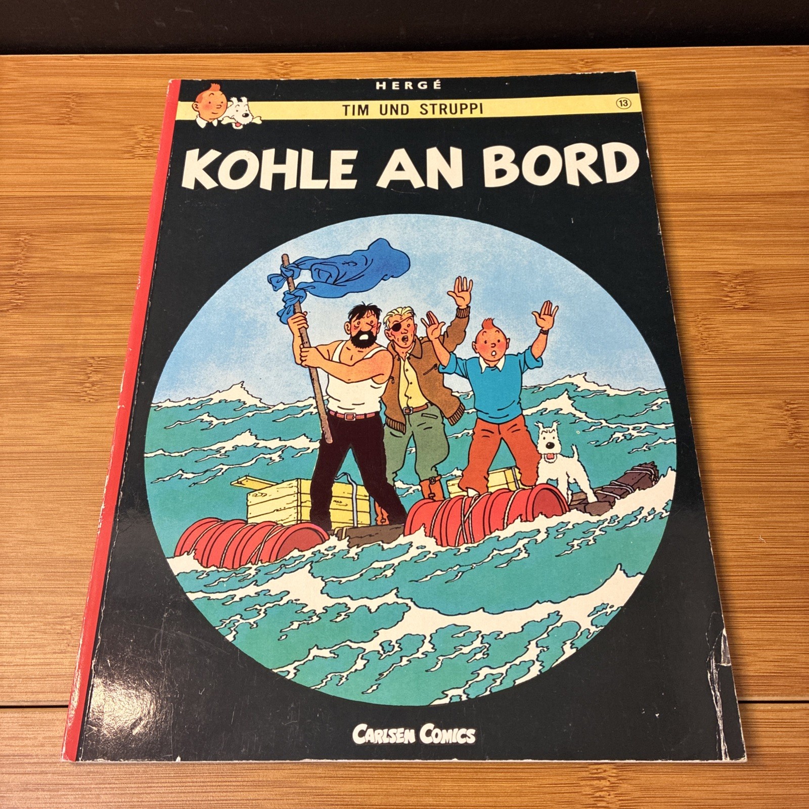 Herge Carlsen Comics Verlag Tim Und Struppi 13 Kohle An Bord 1984 Ed