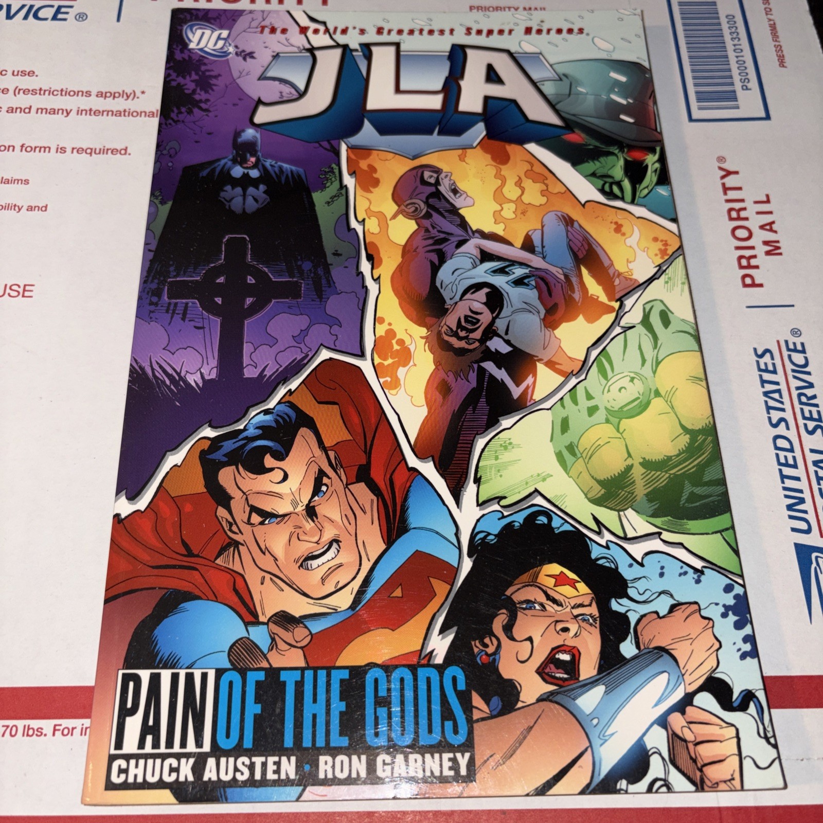 DC Comics JLA: Pain of the Gods by Chuck Austen Trade Paperback