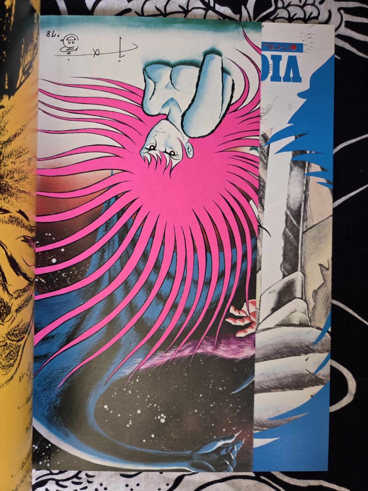 Go Nagai Manga Wild World of Violence Illustration Album Comic Japan Book 1978