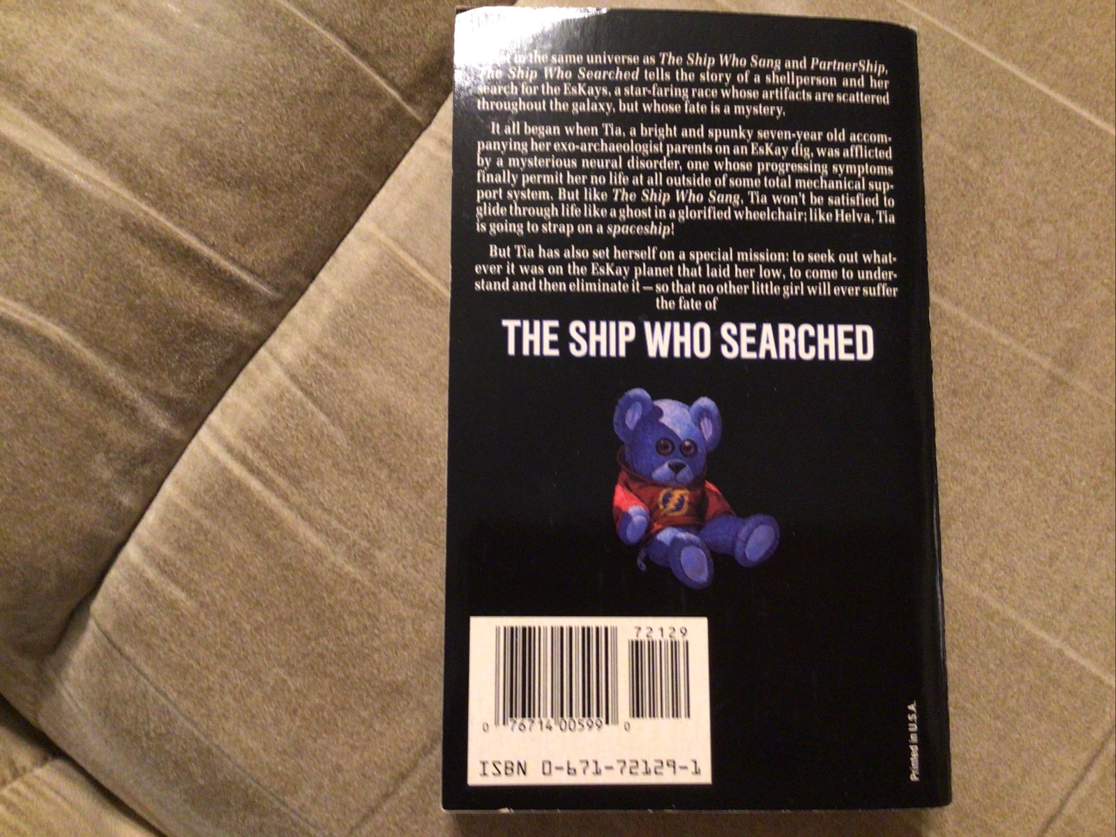 Brainship Ser.: The Ship Who Searched By Anne McCaffrey & Mercedes Lackey (1992)