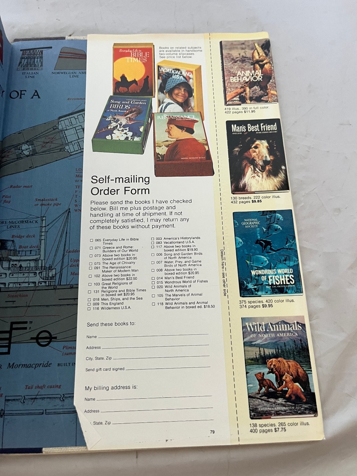 Men Ships and the Sea Villiers 1973 New Edition National Geographic Society