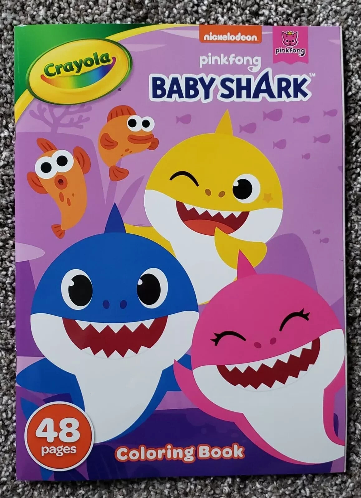 Crayola BABY SHARK ColoringBook 48 Pages OR CRAYOLA VIVO ColoringBook 48 Pages