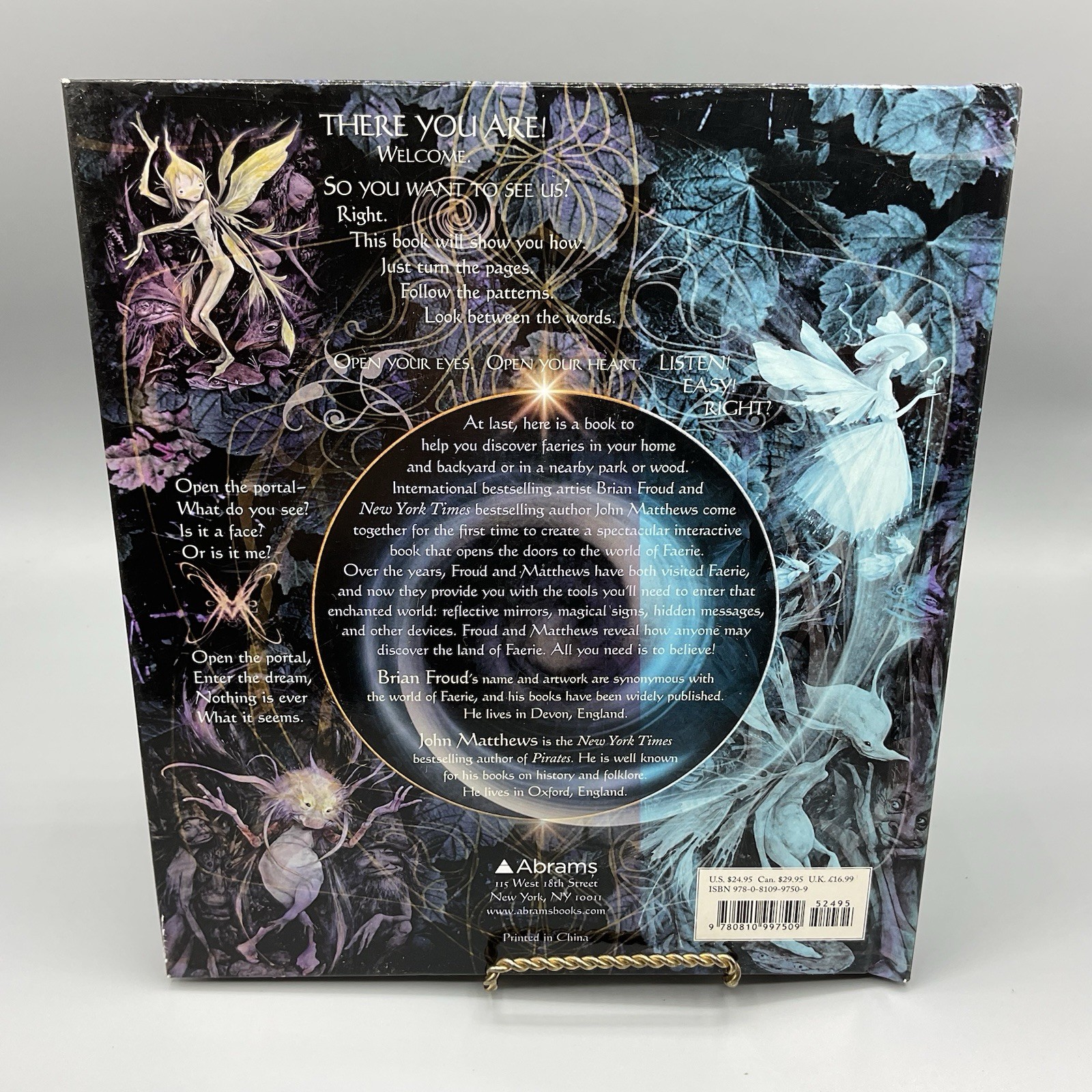 How To See Faeries Brian Froud John Matthews 2010 Pop Up Fantasy Book