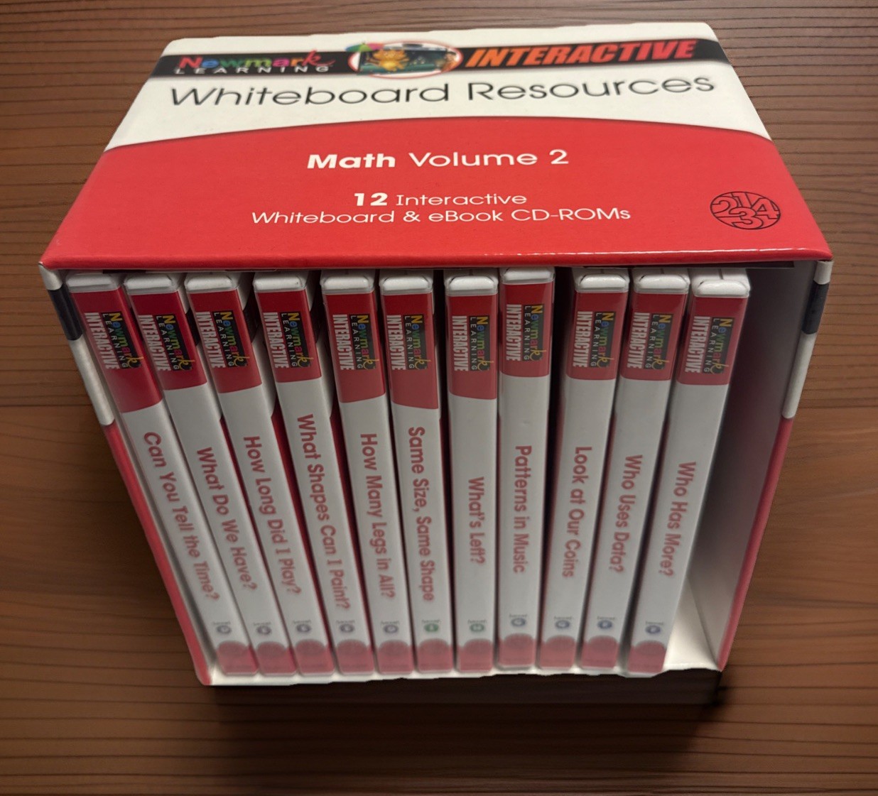 Newmark Learning Math Volume 2, Interactive Whiteboard 11 CD-ROMs 1 Missing