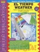 EL TIEMPO/WEATHER (SPANISH AND ENGLISH THEMATIC UNIT) By Fiesta Publications VG+