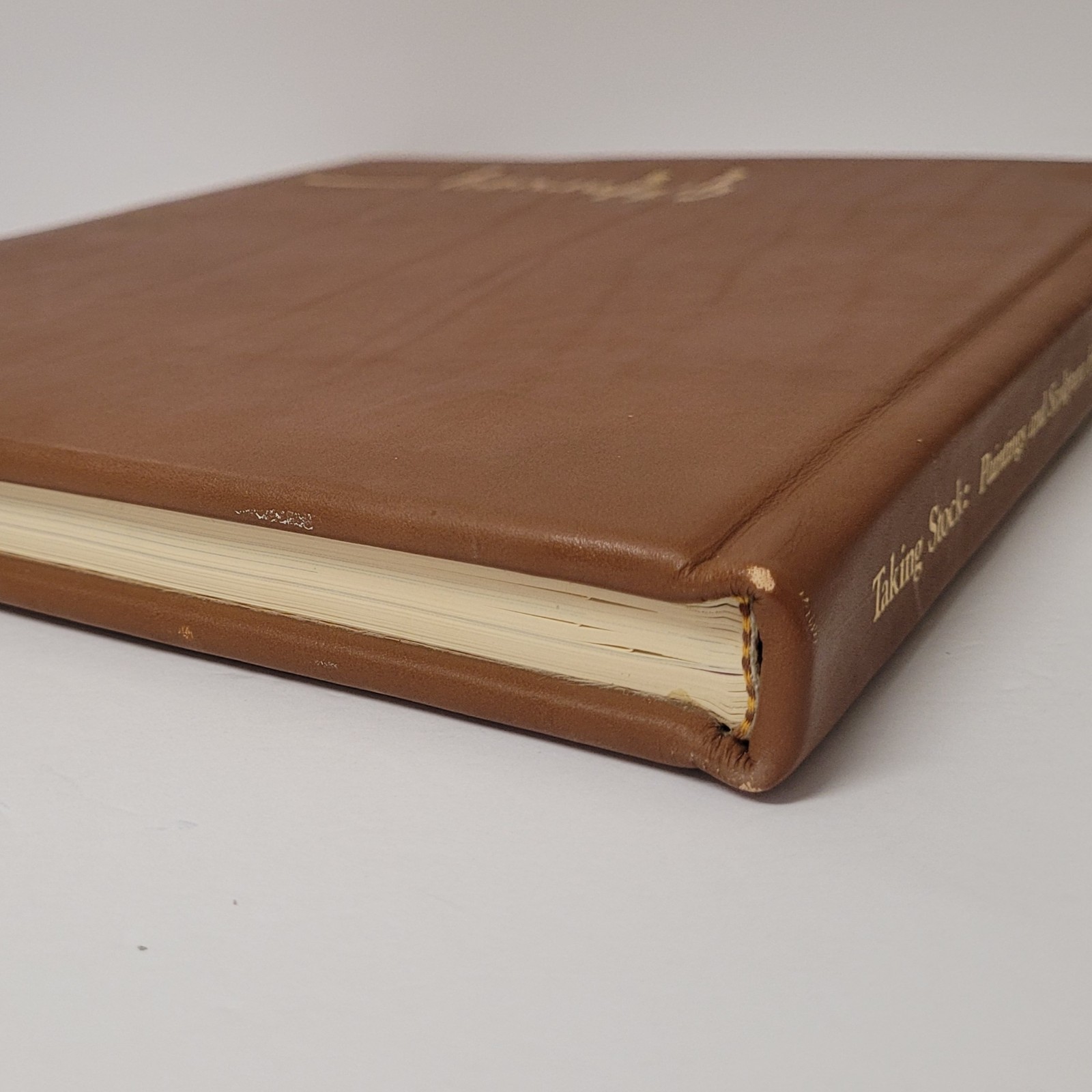 TAKING STOCK: Paintings & Sculpture G Harvey Jones 1st Edition SIGNED 1191/1250