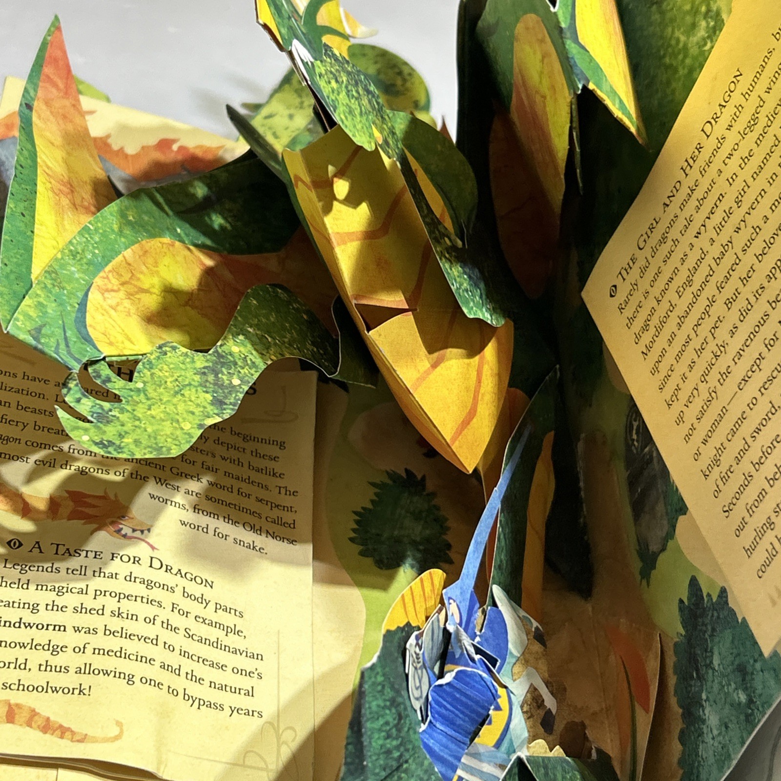 Encyclopedia Mythologica Dragons & Monsters Pop Up Book Matthew Reinhart READ
