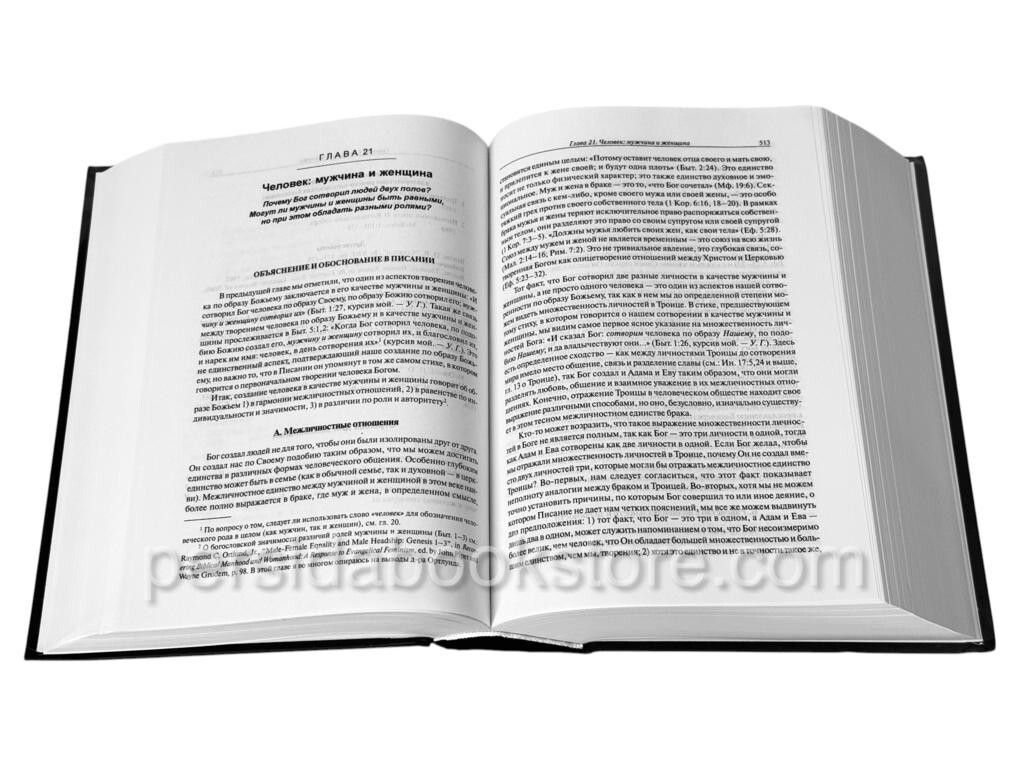 Russian book (Bible) Систематическое Богословие. Полное Издание. Уейн Грудем