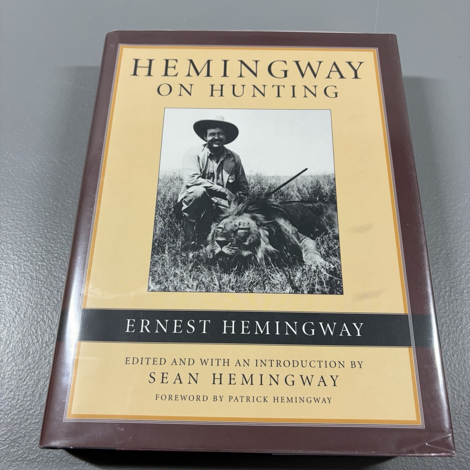 Hemingway On Hunting by Ernest Hemingway (2001, Hardcover).