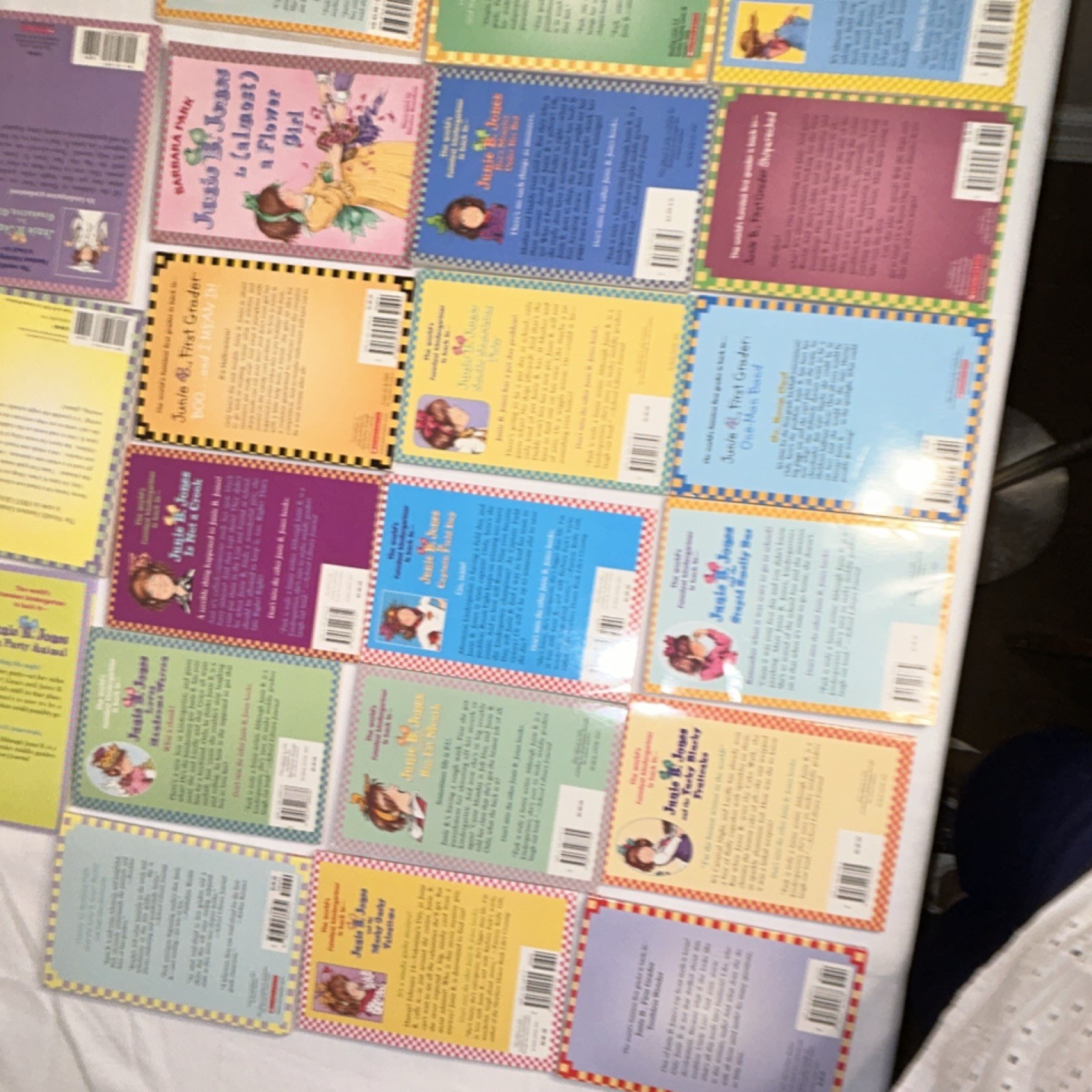 Junie B. Jones Barbara Park Paperback Book Lot Scholastic Ages 4-8 Chapter