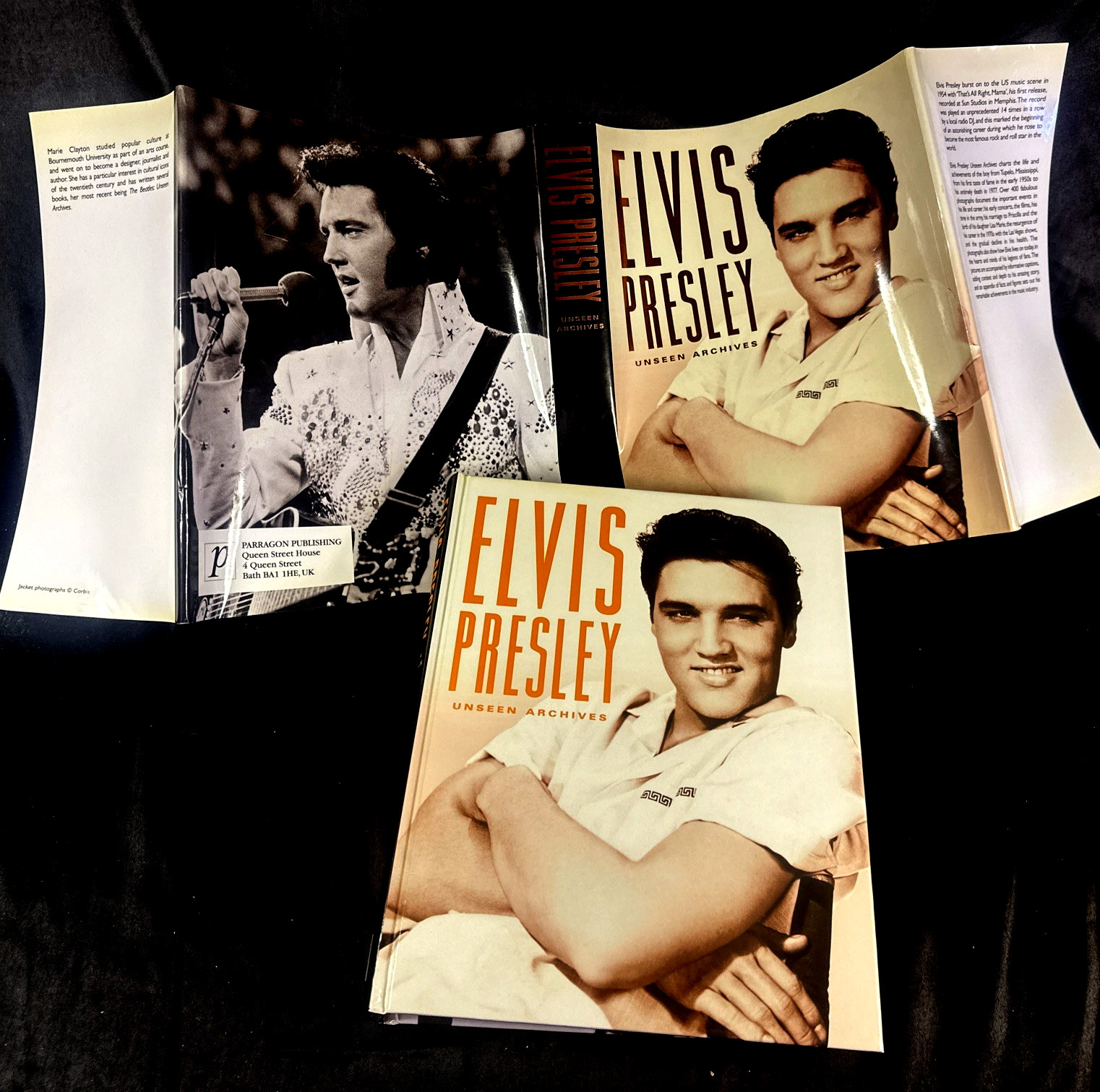“Elvis Presley Unseen Archives” by Marie Clayton – 383 Pages of Photos & History