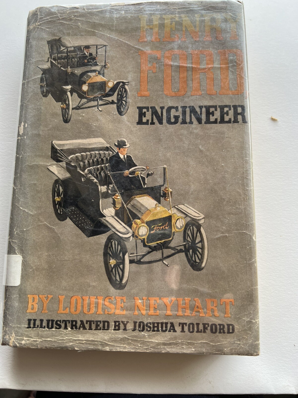 Henry Ford Engineer 1950 Louis Albright Neyhart Vintage Book – With Dust jacket