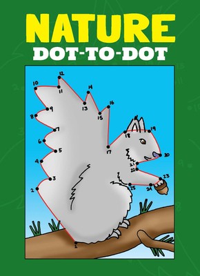 Nature Follow-The-Dots Coloring Book by Adam, Winky