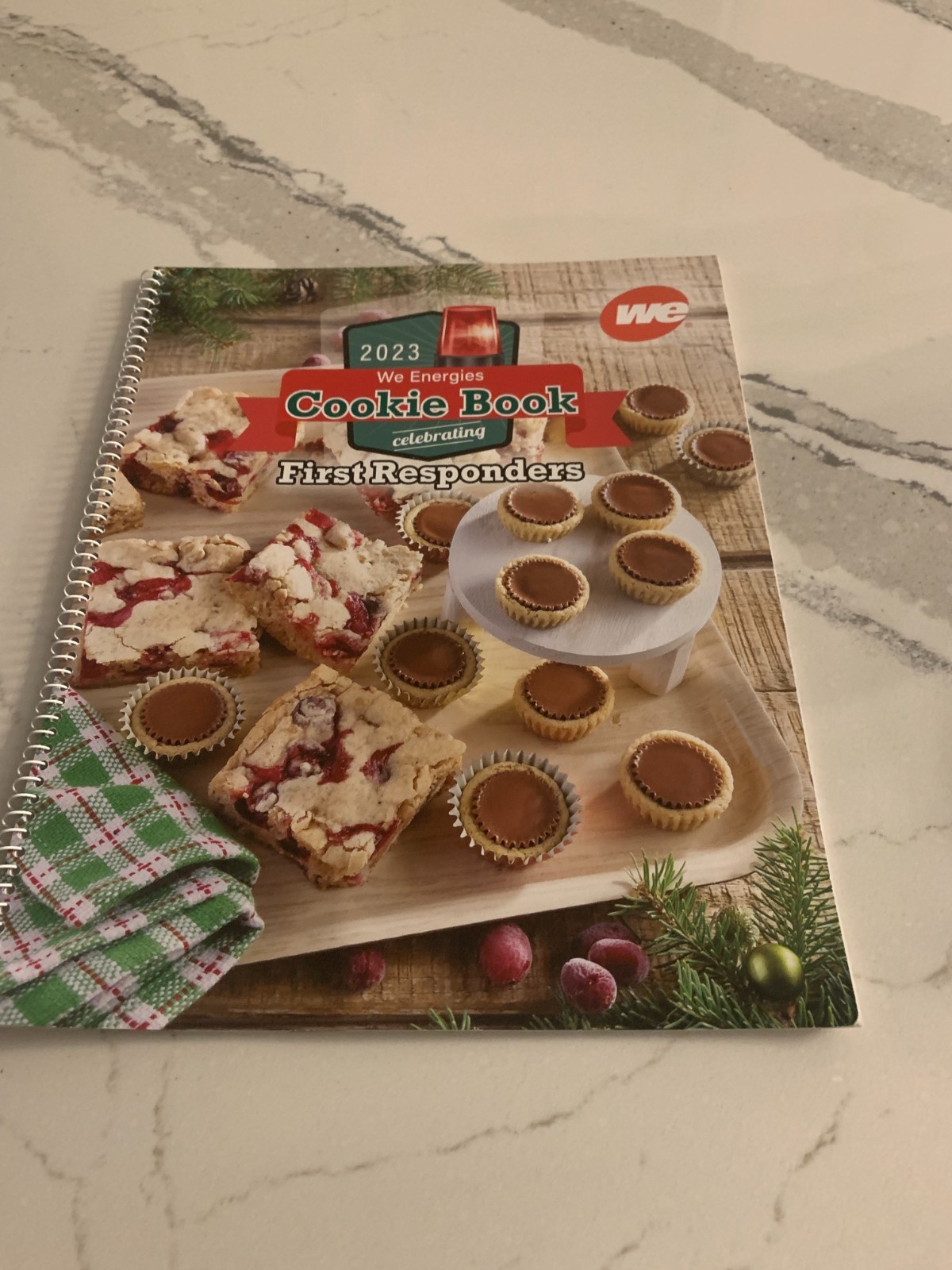 2023 We Energies Cookie Book Cooky Cookbook Recipes Cook Books First Responders